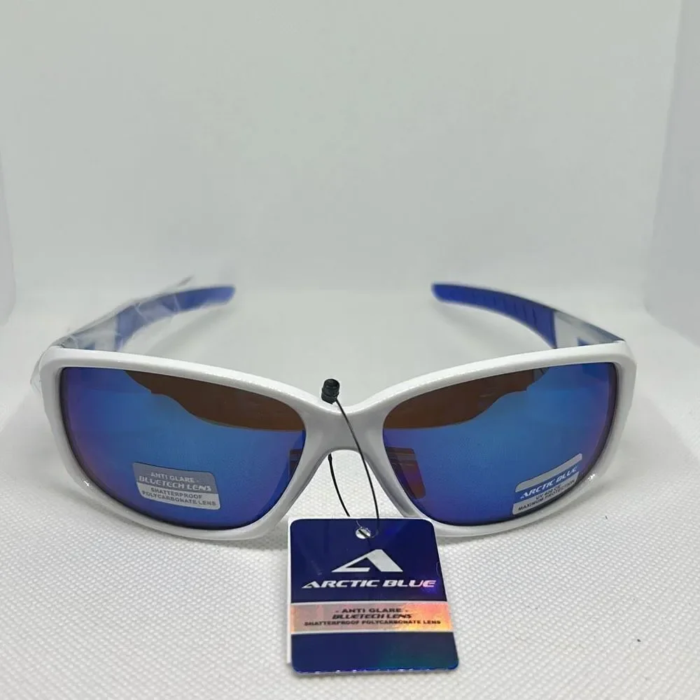 Arctic Blue Mirrored Sunglasses